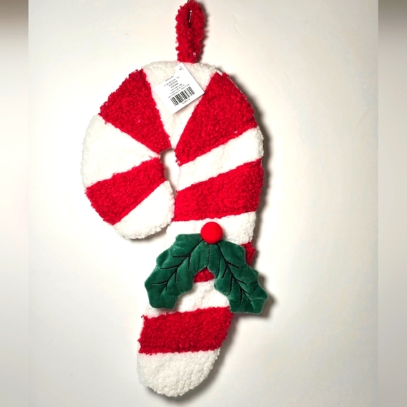 Candy cane Christmas stocking nwt - Picture 1 of 2